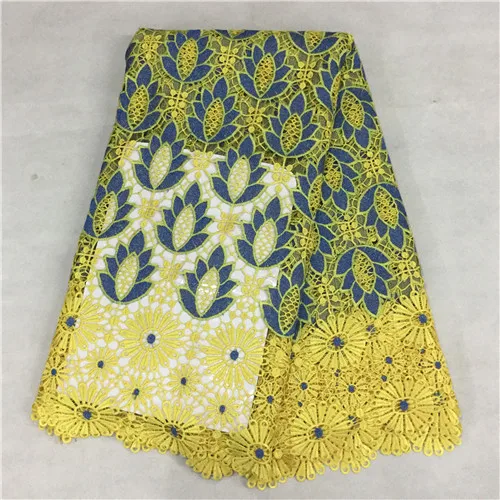 

Free shipping by DHL cotton material African guipure lace fabric, african chemical water soluble lace