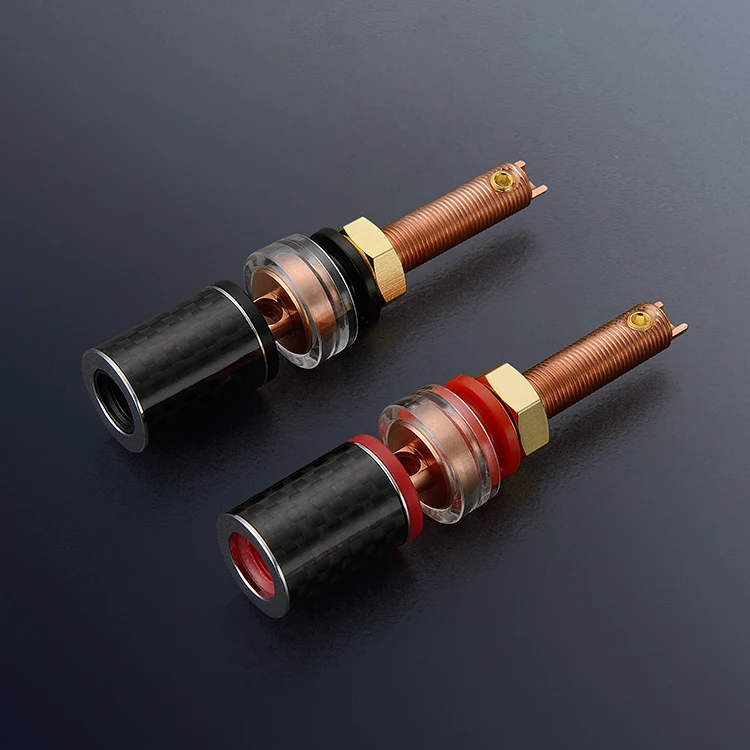 Viborg BP614 Pure Copper Carbon fiber Binding post