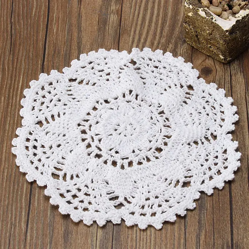 White Flower Placemat Table Mat Handmade Cotton Round Doily Cup Pads Doilies Crochet Lace Knit Coaster-in Mats \u0026 From Home Garden On Aliexpress.com V table doilies. White Flower Placemat Table Mat Handmade Cotton Round Doily Cup Pads Doilies Crochet Lace Knit Coaster-in Mats \u0026 From Home Garden On Aliexpress.com V