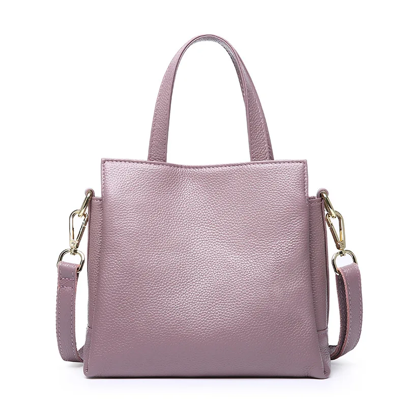 

Women Genuine Leather Handbags Female Soft Shoulder Bags Ladies Tote Bag Bolsas Femininas Sac New Fashion Cross body Bags