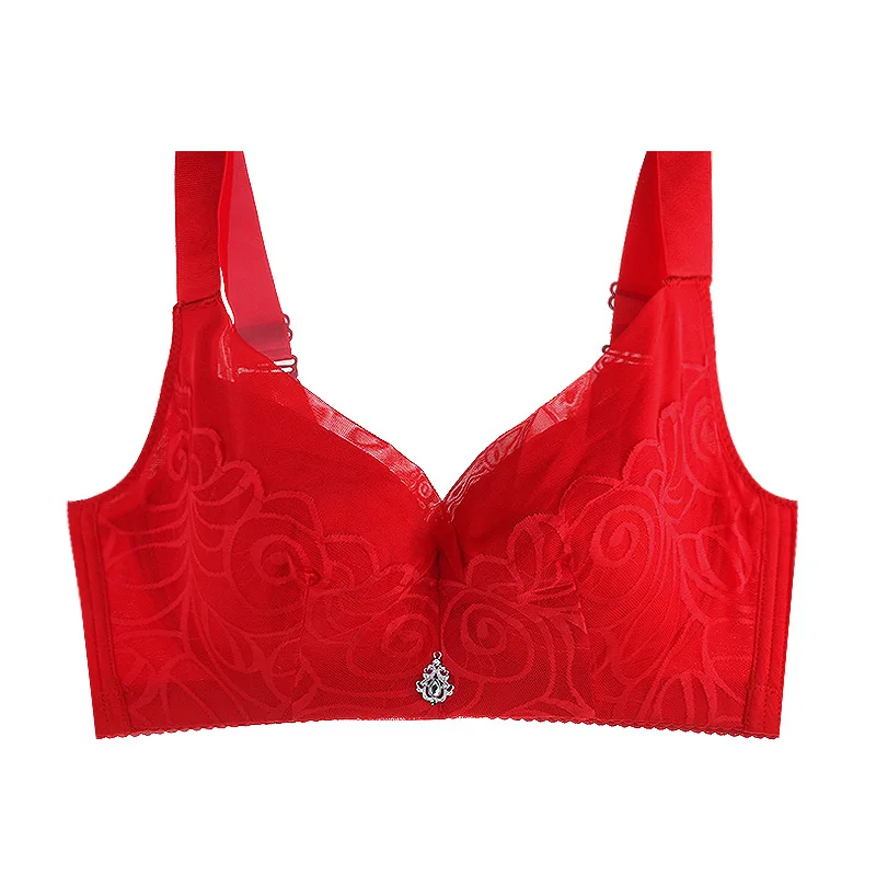 

Bras for Women Minimizer Wireless Bra Plus Size Underwear bh Full Cup Lace Bralette Brassiere Sexy Big Size Lingerie 50 115 Size