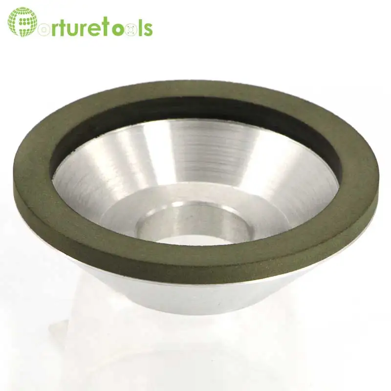 4 inch 11A2 resin bond diamond flaring cup diamond wheel for tungsten carbide stock on sale 11A2-D100-32T-5X-31.75H-SDC150 R012 4 inch 11A2 resin bond diamond flaring cup diamond wheel for tungsten carbide stock on sale 11A2-D100-32T-5X-31.75H-SDC150 R012