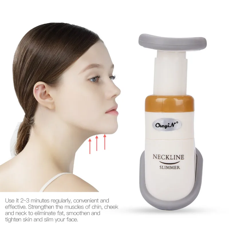 

Portable Delicate Chin Slim Massager Neck Slimmer Neckline Exerciser Reduce Double Thin Wrinkle Jaw Eliminate Fat Face Shaper