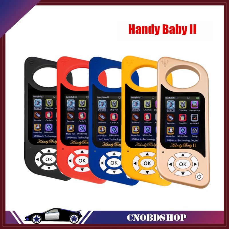 

Handy Baby 2 II Key Programmer Hand-held Car Key Copy Key Programmer for 4D/46/48/G Chips English
