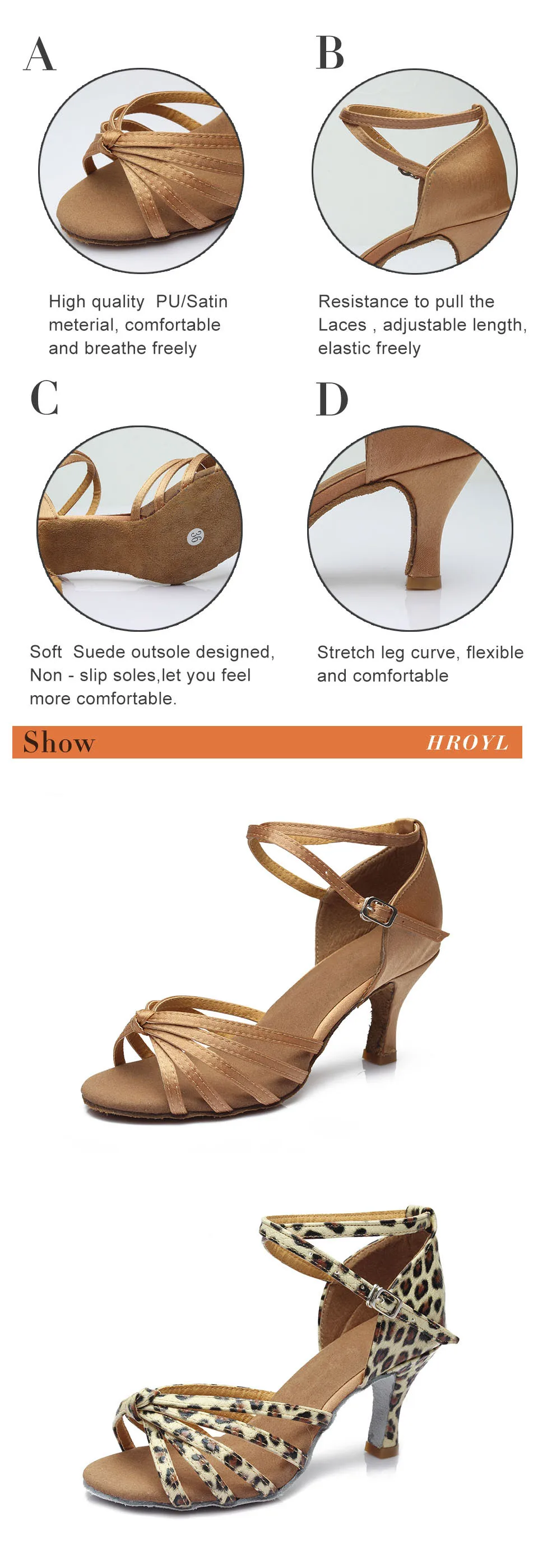 Размеры 34-41, бальные/латинские танцевальные туфли/Профессиональная танцевальная обувь для танго для женщин/атласная обувь для сальсы на каблуке 7 см, 11 цветов