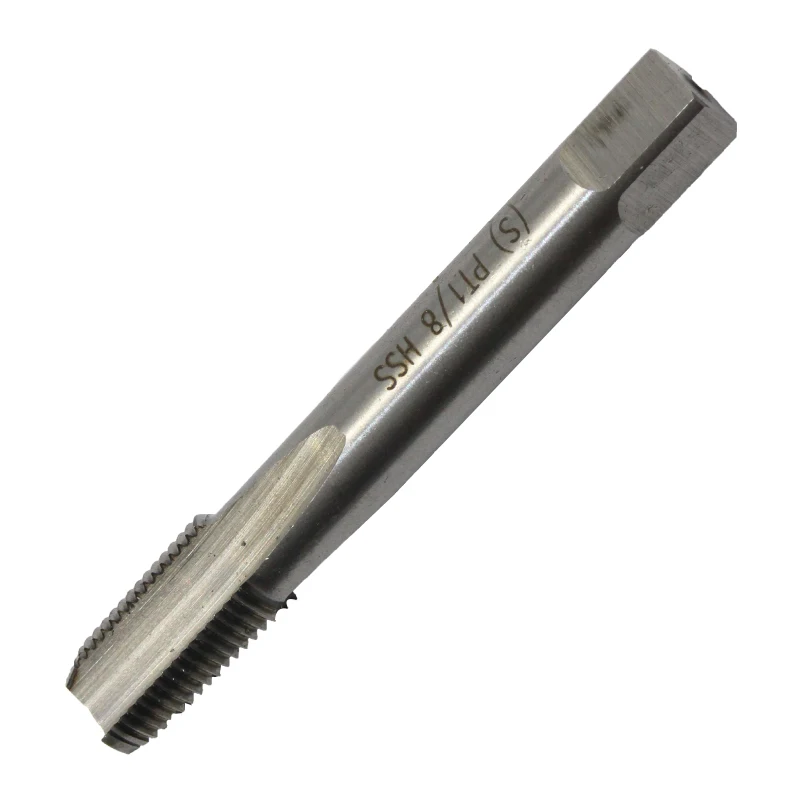 

1PC 1/16 1/8 1/4 3/8 1/2 5/8 3/4 Imperial Piping thread tap High Speed Steel Taper Pipe Tap Metal Screw Thread Hand Tools