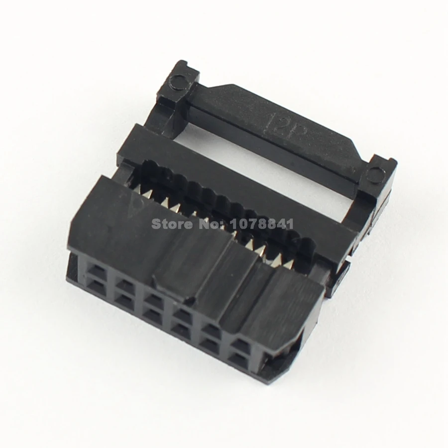 

10 Pcs Per Lot 2.54mm Pitch 2x6 Pin 12 Pin IDC FC Female Header Socket Connector