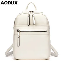 AODUX Backpacks Fashion Top Quality Brand Real Leather Backpack Women Female Genuine Leather Backpack Cowhide Bags AODUX Backpacks Fashion Top Quality Brand Real Leather Backpack Women Female Genuine Leather Backpack Cowhide Bags