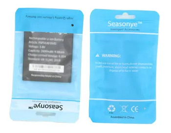 

Seasonye 10x 2600mAh / 9.88Wh PSP5530 DUO 3.8VDC Replacement Li-ion Battery For Prestigio PSP5530 DUO PSP 5530 DUO + Tracking NO