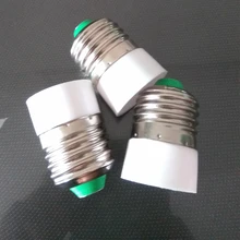 1Pcs New Fireproof Material E27 to E14 lamp Holder Converter Socket Conversion light Bulb Base type Adapter