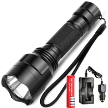 Tactical font b LED b font font b Flashlight b font CREE XM L T6 Torch