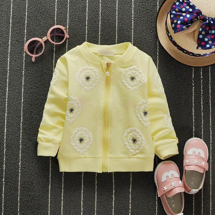 Детская демисезонная хлопковая куртка на молнии G056|baby girl jacket spring|baby coatbaby cardigan |