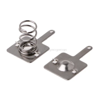 

50 Pairs Metal Battery Spring Plate Set for AA AAA Positive Negative Contact N16 dropship