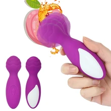 12 Frequency Charging AV Wand Clit Vibrator Clitoris Stimulator Dildo Vibrator Labia Orgasm Vibration Adults Sex Toys For Women