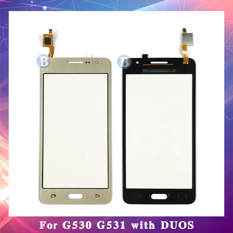 

10Pcs/lot For Samsung Galaxy Grand Prime Duos G530 G530H G530F G5308 G531 G531H G531F Touch Screen Digitizer Sensor Glass Panel