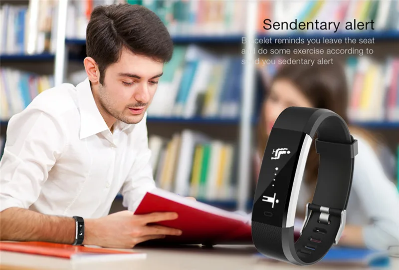 Id115 плюс HR Фитнес приложение GPS трекер Smart Браслет HR сна Мониторы Smart Band BT Камера и музыка Дистанционное управление