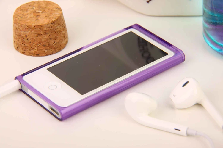 Гелевый Чехол из ТПУ для IPOD NANO 7 го поколения 7G мягкий чехол защитный с бесплатным