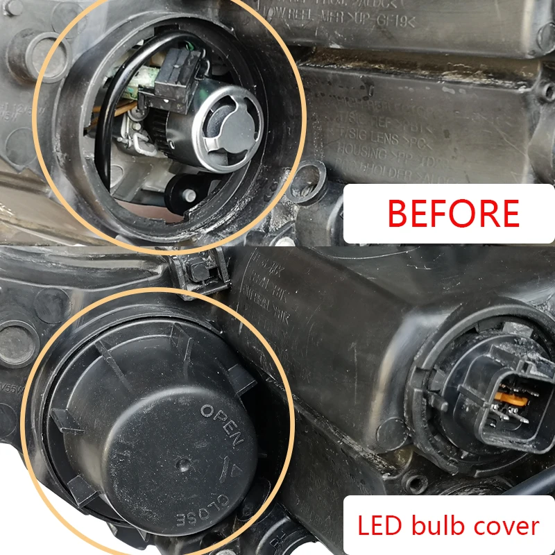 For Kia Ceed Stonic Soul Sportage Sorento Potima Car Headlight Dust