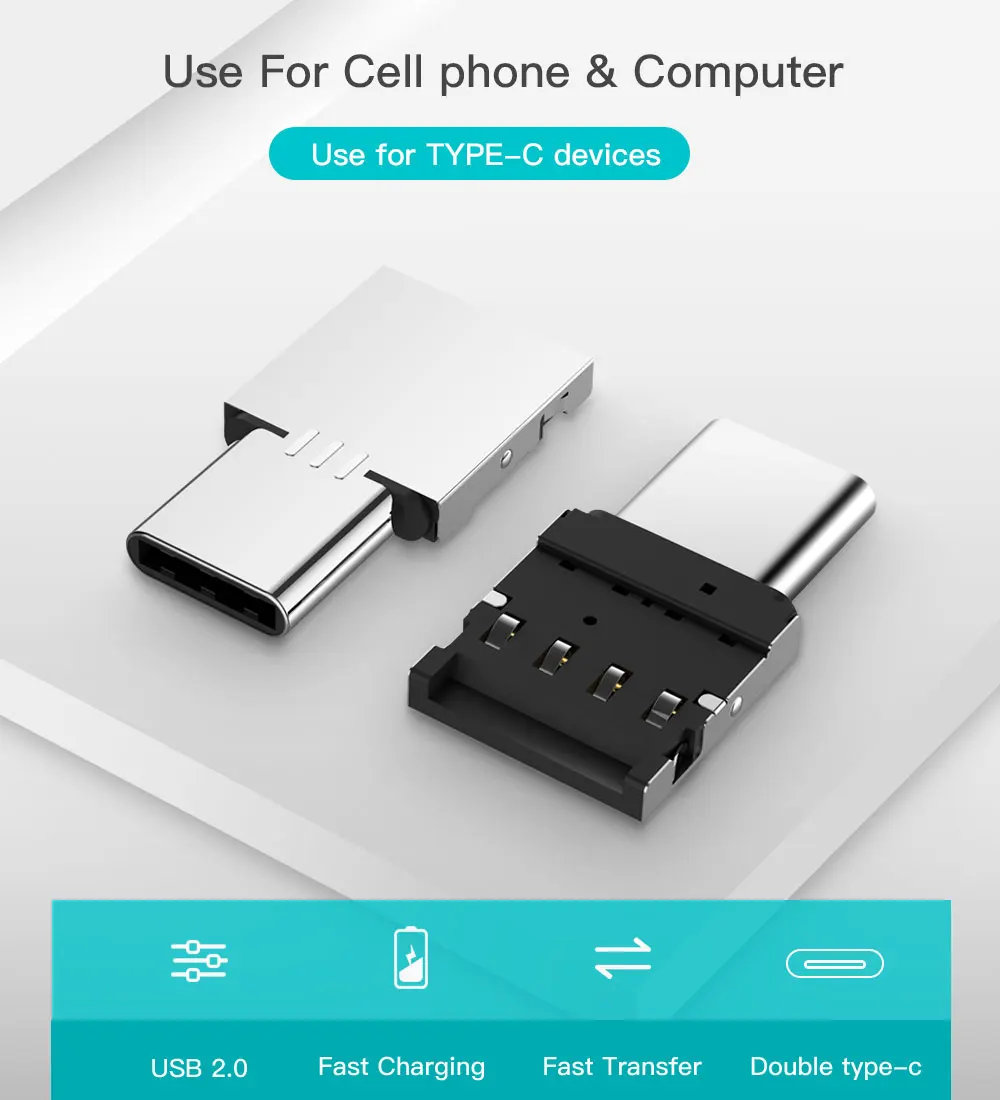 Type-C USB-C USB 3,0 OTG кабель адаптер для samsung S8 Plus Xiaomi Oneplus 5T Macbook Pro U диск Тип C OTG конвертер