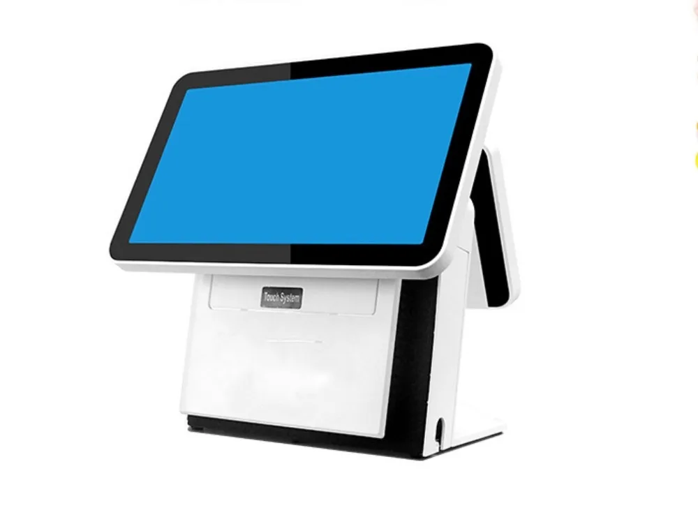

15.6" dual screen all-in-one touch POS,10 points capacitive touch POS