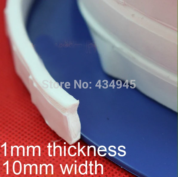 1mm thickness 10mm width PTFE Thera band F4 Elastic loops teflon seal