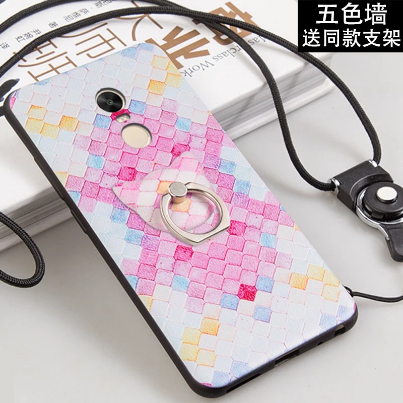 

Redmi Note 4 Global Version Simple Style Black Edge Cartoon Painted 3D Phone Shell Cover Case For Xiaomi Redmi Note 4X #0719