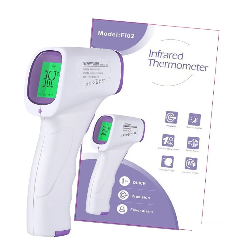 

New Arrival Professional Digital LCD Infrared Baby Thermometer Non Contact Temperature Measurement Diagnostic Tool Device