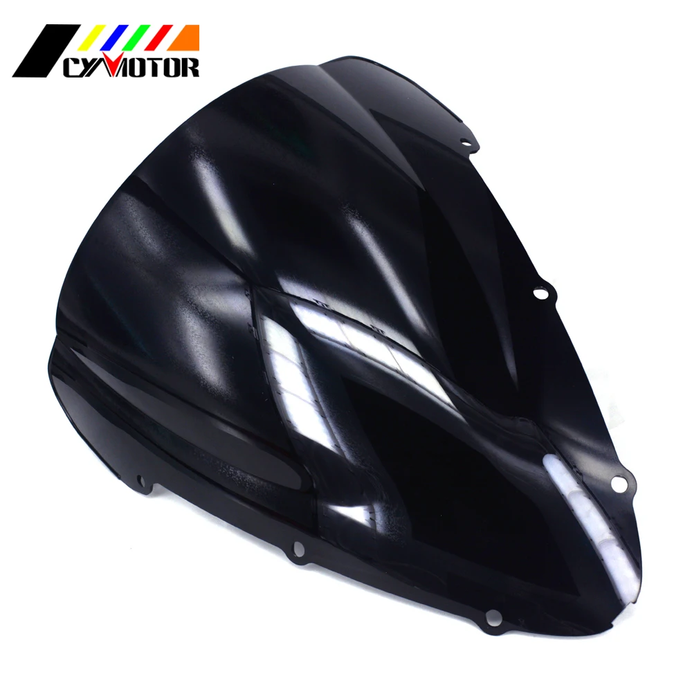 Мотоцикл Черный лобовое стекло обтекателя ветрового стекла для HONDA CBR600F4i CBR 600F4i 2001