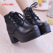 Chaussures de Cosplay à talons hauts pour femmes/hommes, noir, blanc et noir