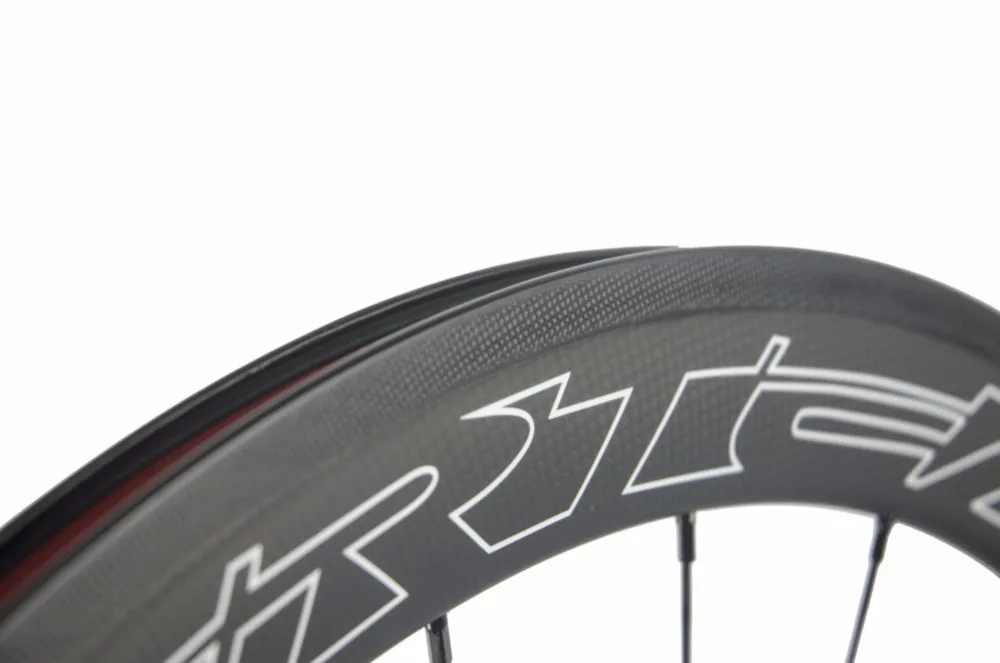 Top Front & Rear Carbon Wheelset SUPERTEAM 50mm Carbon Bicycle Wheels Road Bike Wheels R13 Hub Basalt Braking Surface 8