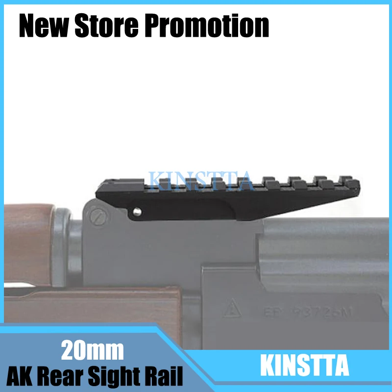 Tactical Picatinny Rear Weaver 20mm Rail Mount For AK Series Airsoft Electric Gun AEG AK 47 Sight Rail Hunting Scope Mount Tactical Picatinny Rear Weaver 20mm Rail Mount For AK Series Airsoft Electric Gun AEG AK 47 Sight Rail Hunting Scope Mount