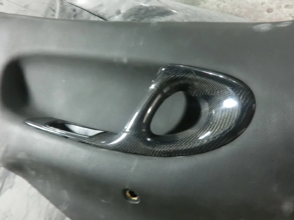 

Car Styling Carbon Fiber CF Auto Part For 1992-1997 RX7 FD3S RHD Inner Door Handle Replacement LHS (Left Hand Side)