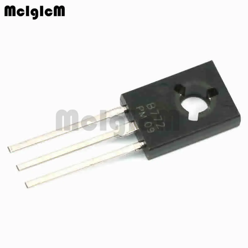 

MCIGICM 50pcs Triode Transistor B772 2SB772 3A/40V PNP Power Triode