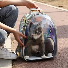 Pet Products Pet Clear Carrier Backpack Adjustable Transparent Pet Cat Dog Backpack Carrier Travel Bag for Small Animals AprT4 Pet Products Pet Clear Carrier Backpack Adjustable Transparent Pet Cat Dog Backpack Carrier Travel Bag for Small Animals AprT4