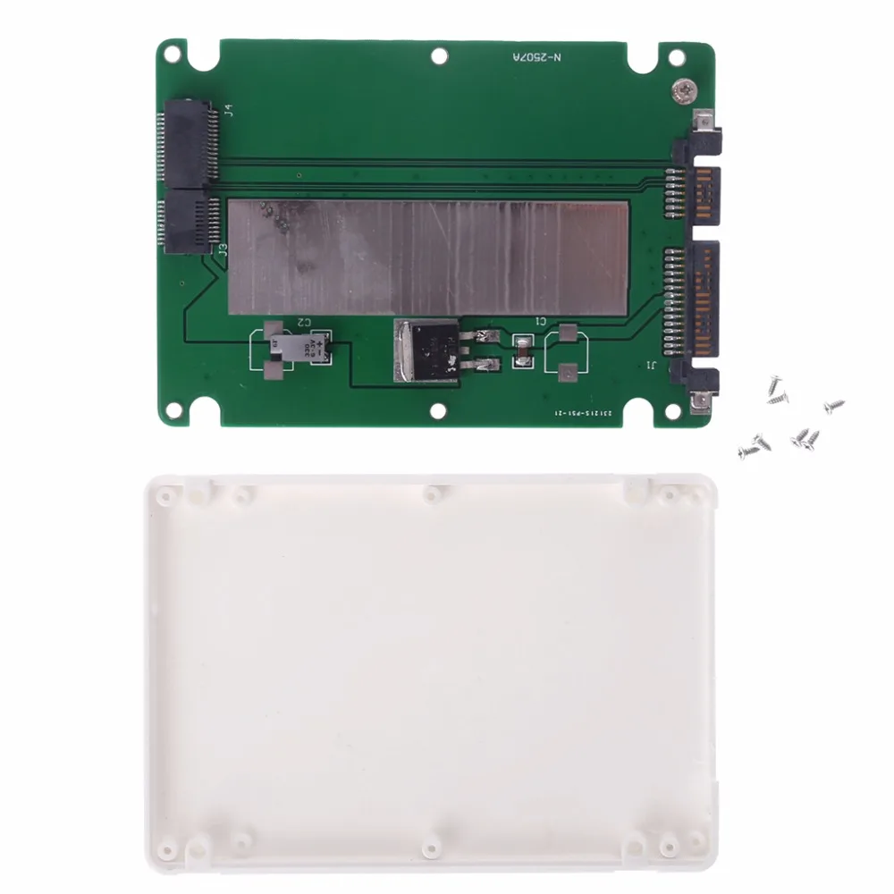 

2.5" SATA adapter Card for Apple MacBook Pro 2012 A1425 A1398 SSD with case