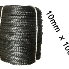 10 мм x 100 м UHMWPE канатная лебедка плазменный кабель для автозапчастей