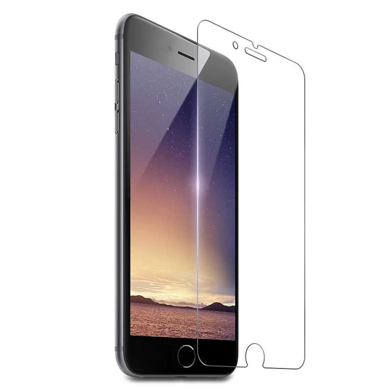 Koop Originele Anti Explosie Gehard Glas voor iphone 7 plus 2.5D arc Screen Protector voor iphone 7 Oleophobic Coating 9 H Film