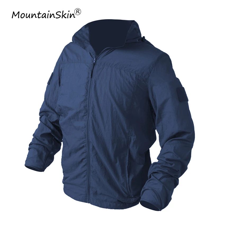 Mountainskin Men's Summer Ultra light Jackets Military Quick Dry Skin