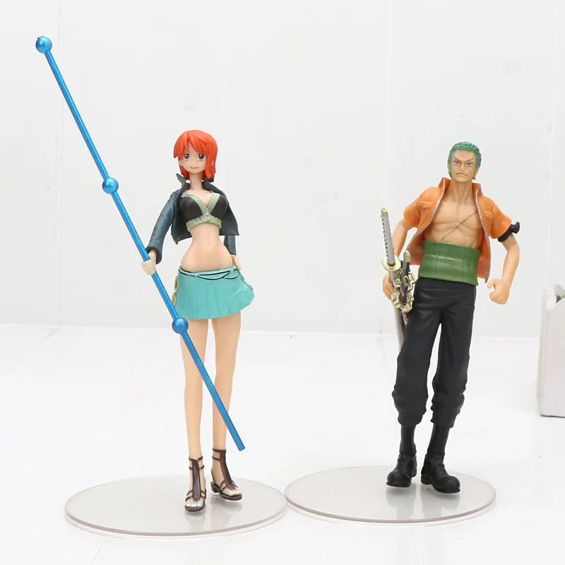 Anime One Piece Dramatic Showcase Of Monkey D Luffy Nico Chopper And Sanji Zero Nami Pvc Figure Collection Model Toy Buy At The Price Of 15 80 In Aliexpress Com
