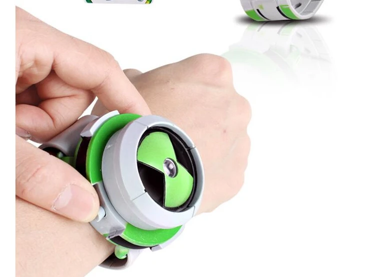 BEN 10 Часы Omnitrix игрушки для детей прожектор часы настоящий Ben 10 проектор средняя поддержка детские рождественские игрушки