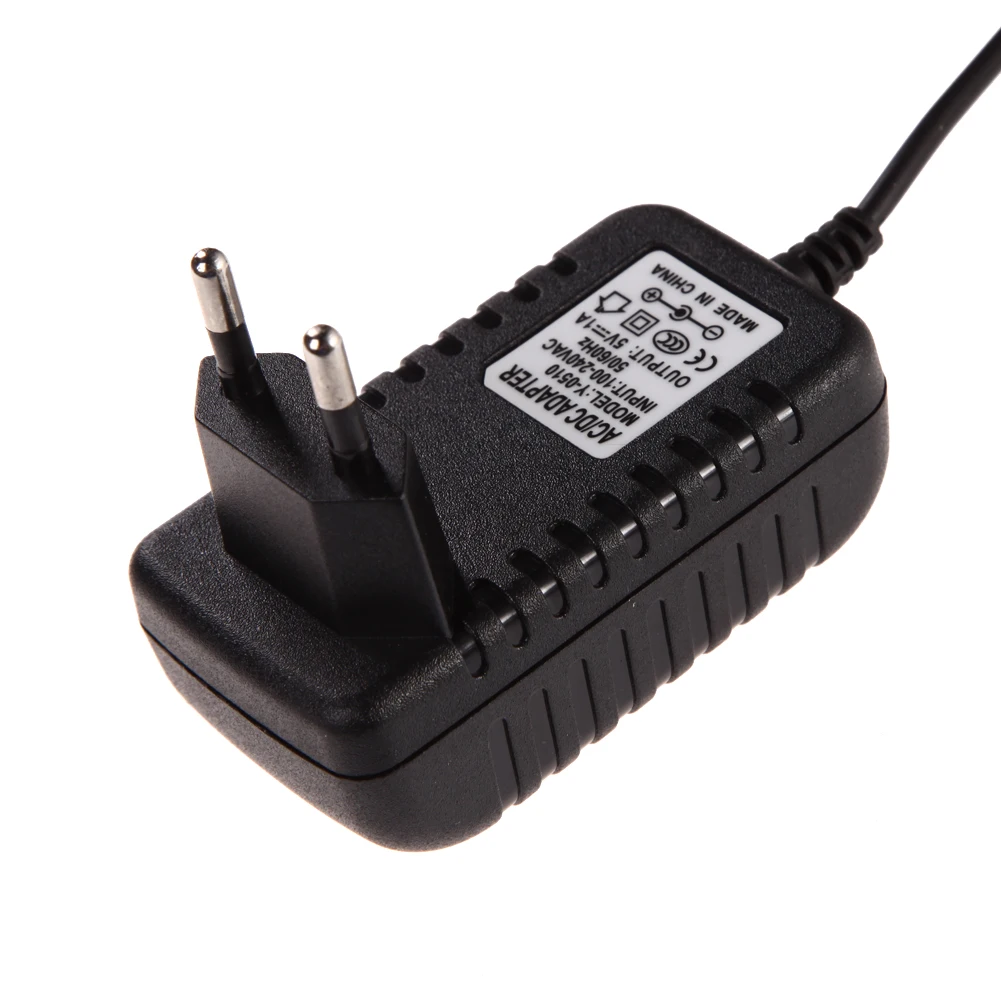 Преобразователь переменного тока адаптер зарядное устройство DC 5 в 1 а 1000 мА зарядное устройство ЕС вилка зарядное устройство импульсный источник питания адаптер зарядное устройство