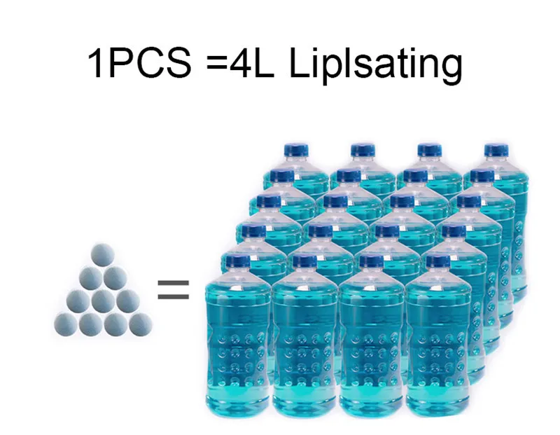GSPSCN 1 шт. = 4L автомобильный стеклоочиститель для мытья лобового стекла, очиститель для автомобиля, очистка окон и очиститель для дома