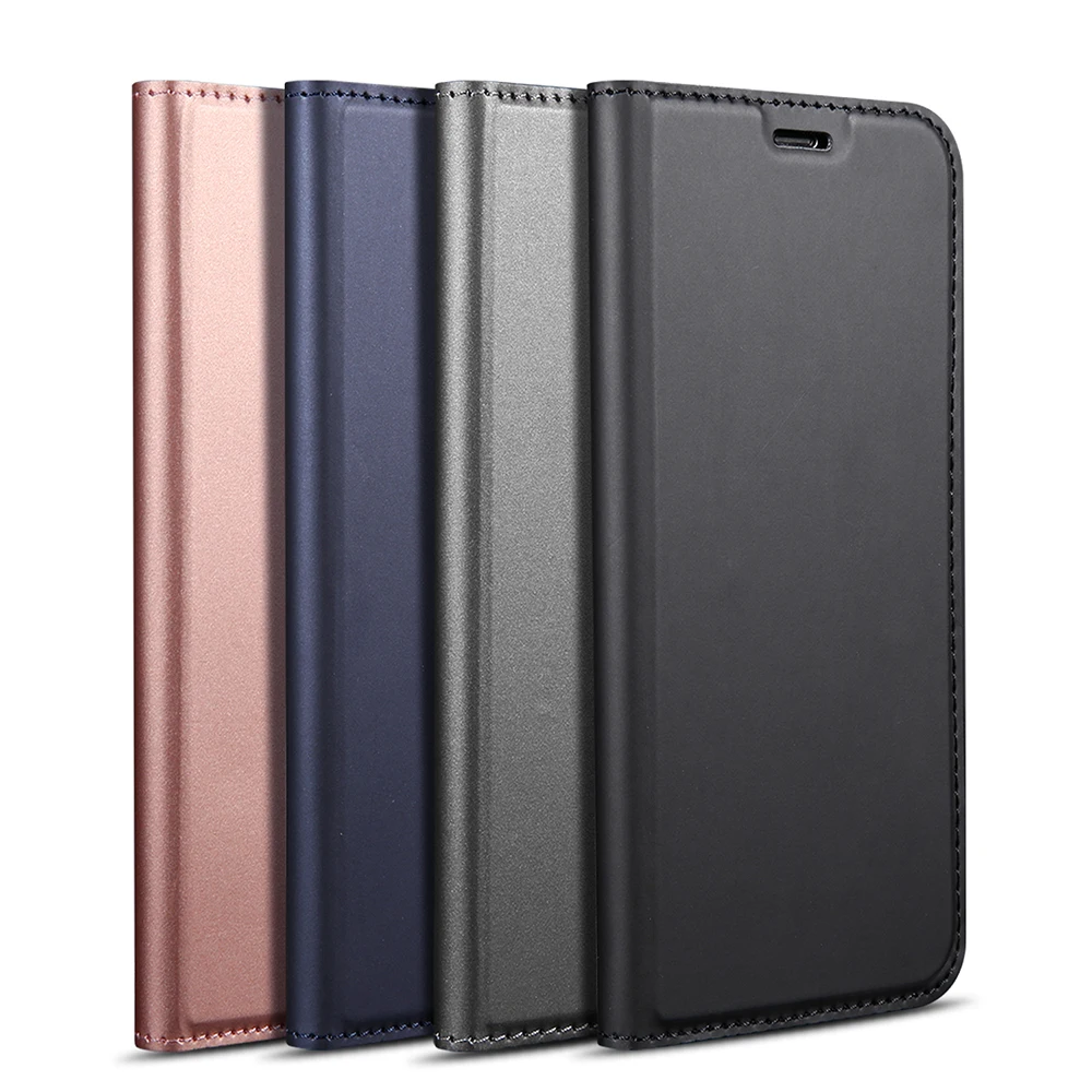 

Iskin PU Leather Case For Samsung Galaxy A8 2018 Plus Case Phone Case Mobile Shell Wallet Stand Flip Cover For Samsung A8 +