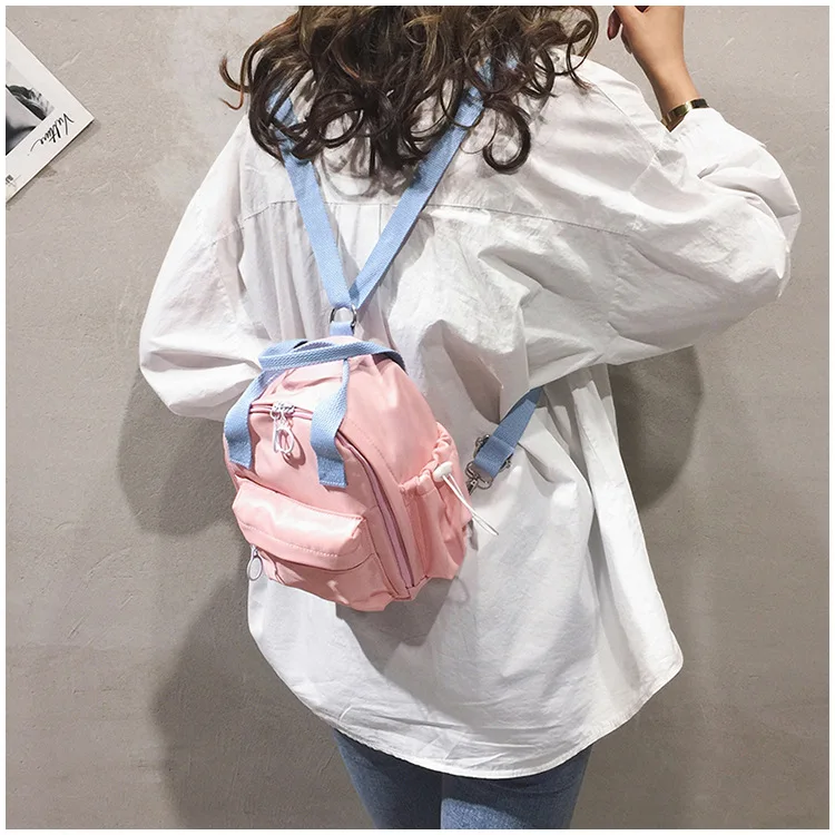 Классический мини-рюкзак для женщин и детей, маленький водонепроницаемый рюкзак Mochila для девочек, рюкзак для студентов, школьный ранец, T-6060
