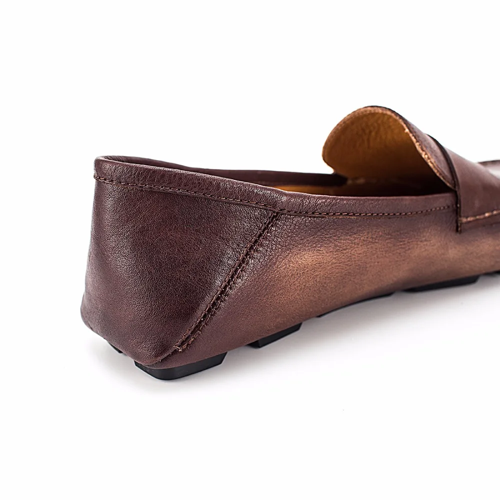 bl06 Sur Chaussures Cuir Appartements coffee 1 Hommes Plein En 1 Doux Printemps Glissement Automne 1 brown Bl06 Brun Casual Café Bl06 Mâle Air Respirant Mocassins BxqaSw0d0