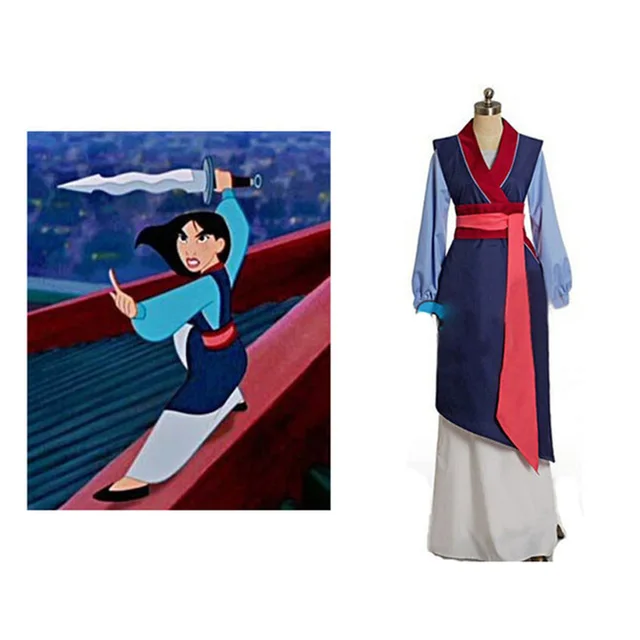 Buy Hua mulan cosplay dress mulan princess dress high quality mulan princess