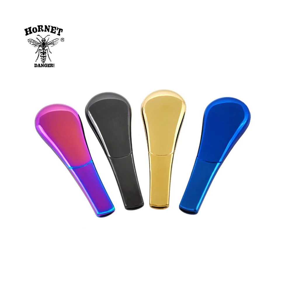

[HORNET] New Hot 100% Detachable Metal Smoking Pipe with Large Volume Top-Grade Tobacco Case