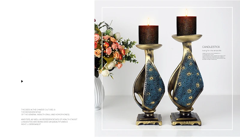 candelabra candle lantern christmas decorations for home (9)