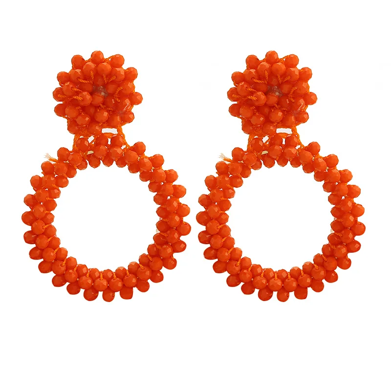 New Fashion Tassel Dangle Earrings For Women Wedding Party Gift Drop Jewelry Hot Bijoux Statement Earring Wholesale (4)