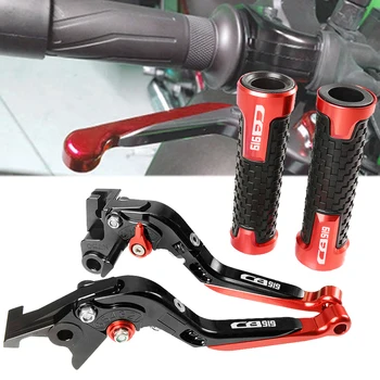 

Motorcycles Accessories CNC Aluminum Clutch Brake Pivot Levers handle hand bar grips For HONDA CB919 C B 919 2002-2007 2003 2004